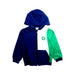 A Navy Hooded Sweatshirts from Jacadi in size 6T for boy. (Front View)