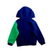 A Navy Hooded Sweatshirts from Jacadi in size 6T for boy. (Back View)