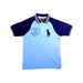 A Blue Short Sleeve Polos from Polo Ralph Lauren in size 8Y for boy. (Front View)