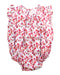 A Red Sleeveless Rompers from Paulina Katarina in size 12-18M for girl. (Front View)
