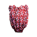 A Red Sleeveless Rompers from Paulina Katarina in size 12-18M for girl. (Back View)