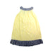 A Yellow Sleeveless Dresses from Rare Editions in size 6T for girl. (Back View)