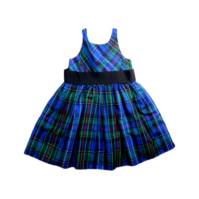 A Multicolour Sleeveless Dresses from Polo Ralph Lauren in size 4T for girl. (Front View)