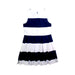 A White Sleeveless Dresses from Polo Ralph Lauren in size 7Y for girl. (Back View)