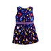 A Multicolour Sleeveless Dresses from Tommy Hilfiger in size 7Y for girl. (Back View)