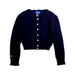A Navy Cardigans from Polo Ralph Lauren in size 6T for girl. (Front View)