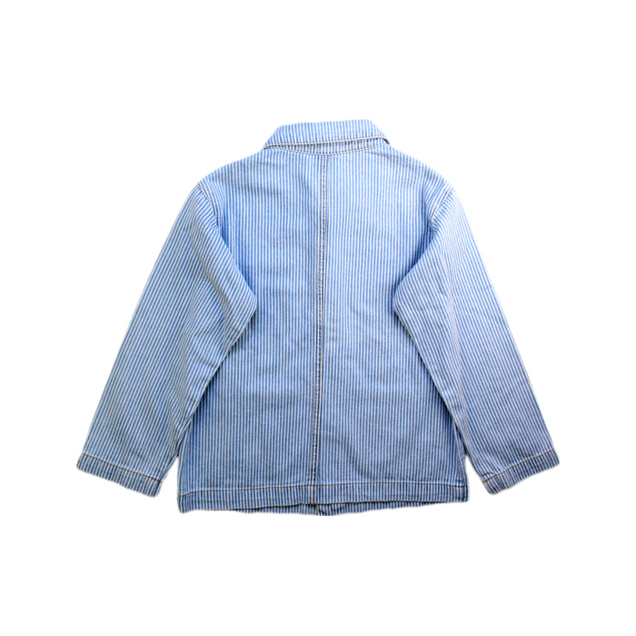 A Blue Lightweight Jackets from Seed in size 8Y for girl. (Back View)