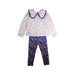 A Multicolour Leggings Sets from Cath Kids London in size 6T for girl. (Front View)