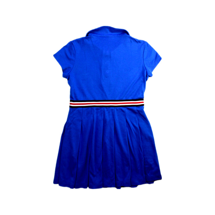 A Blue Short Sleeve Dresses from Jared.M in size 5T for girl. (Back View)