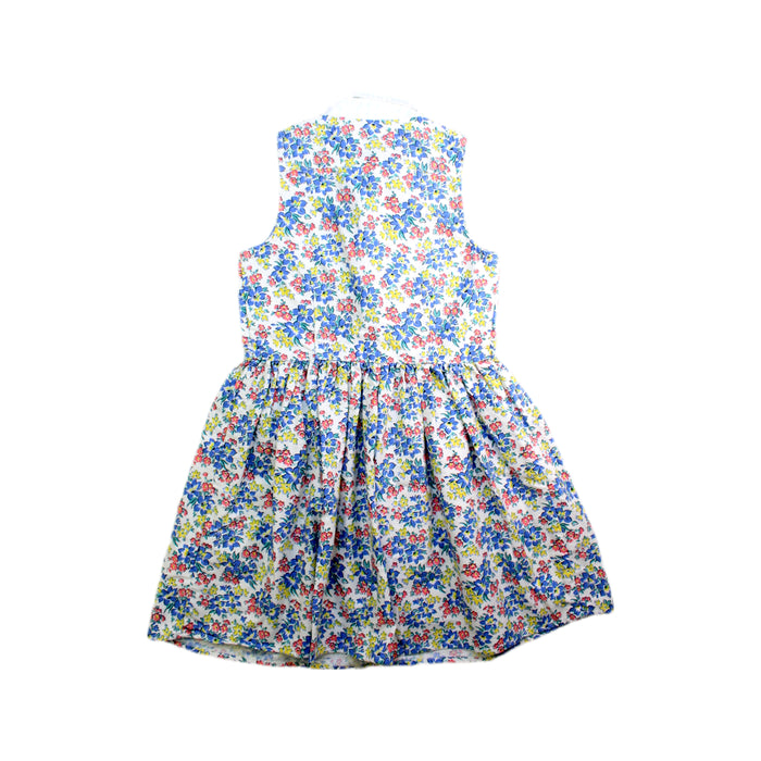 A Multicolour Sleeveless Dresses from Polo Ralph Lauren in size 6T for girl. (Back View)