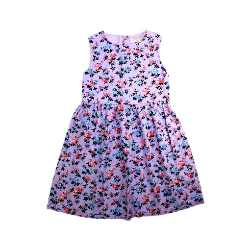 A Purple Sleeveless Dresses from Cath Kids London in size 5T for girl. (Front View)