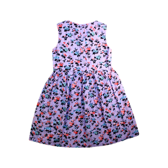 A Purple Sleeveless Dresses from Cath Kids London in size 5T for girl. (Back View)