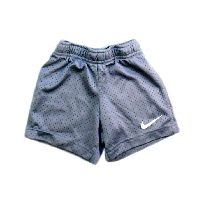A Grey Shorts from Nike in size 12-18M for boy. (Front View)
