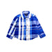 A Blue Long Sleeve Shirts from Nautica in size 2T for boy. (Front View)