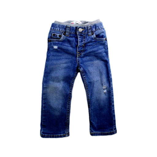 A Blue Jeans from Levi's in size 12-18M for boy. (Front View)