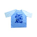 A Blue Rash Guards from Patagonia in size 2T for boy. (Front View)