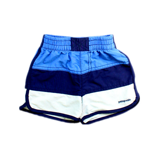 A Blue Shorts from Patagonia in size 2T for boy. (Front View)