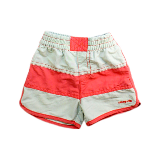 A White Swim Shorts from Patagonia in size 2T for boy. (Front View)