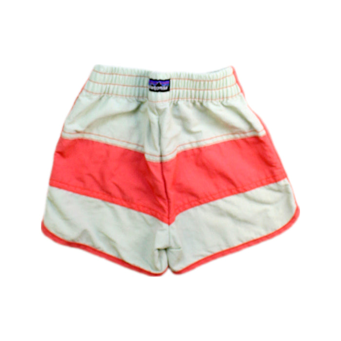 A White Swim Shorts from Patagonia in size 2T for boy. (Back View)
