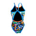 A Multicolour Swimsuits from Arena in size 7Y for girl. (Back View)