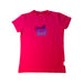 A Pink Short Sleeve T Shirts from O'Neill in size 10Y for girl. (Front View)