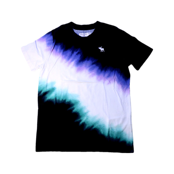 A Black Short Sleeve T Shirts from Abercrombie & Fitch in size 9Y for boy. (Front View)