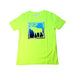 A Green Short Sleeve T Shirts from Abercrombie & Fitch in size 9Y for boy. (Front View)
