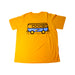 A Yellow Short Sleeve T Shirts from Nike in size 11Y for boy. (Front View)