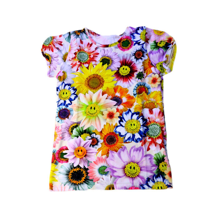 A Multicolour Short Sleeve Tops from Molo in size 10Y for girl. (Front View)