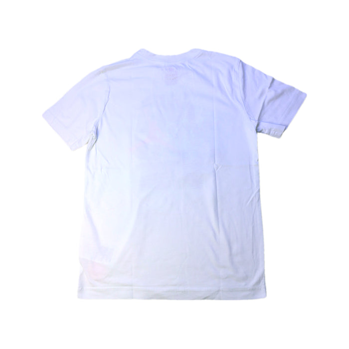 A White Short Sleeve T Shirts from Air Jordan in size 10Y for boy. (Back View)