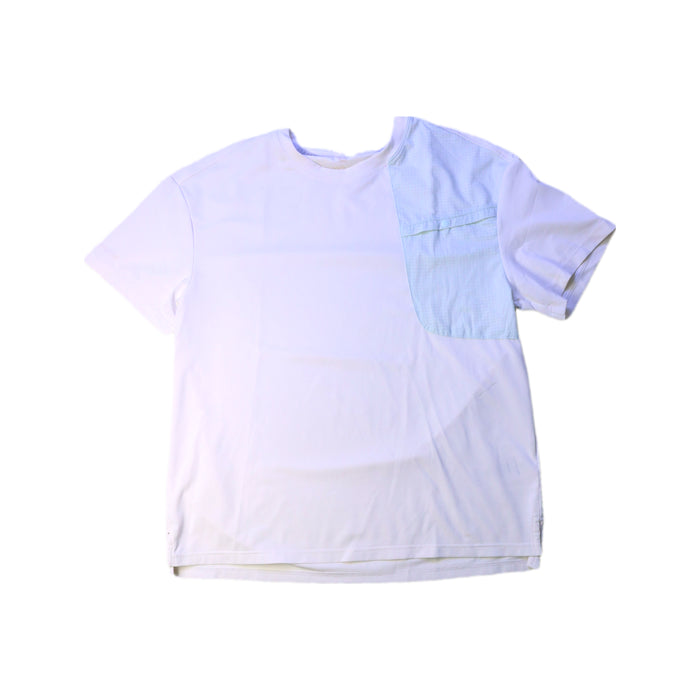 A White Short Sleeve T Shirts from Moody Tiger in size 8Y for girl. (Front View)