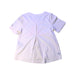 A White Short Sleeve T Shirts from Adidas in size 5T for girl. (Back View)