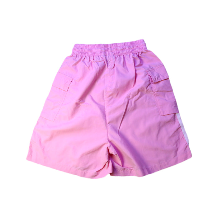 A Pink Shorts from Adidas in size 13Y for girl. (Back View)