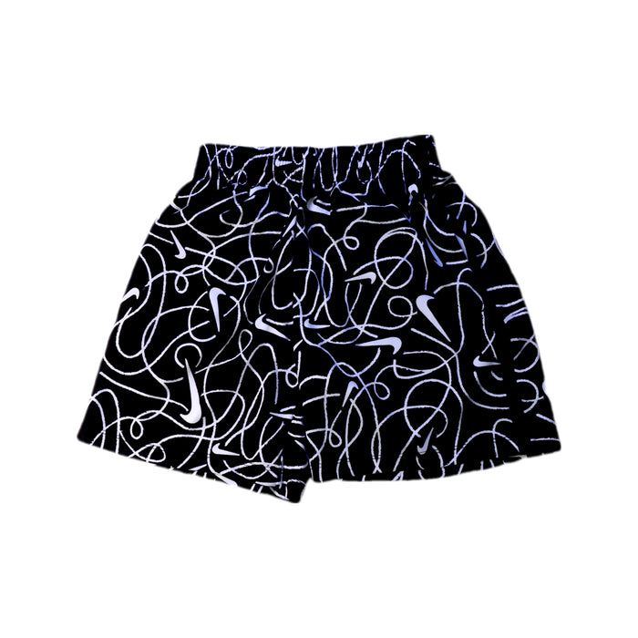 A Black Shorts from Nike in size 8Y for boy. (Front View)
