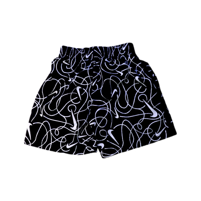 A Black Shorts from Nike in size 8Y for boy. (Back View)