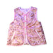 A Pink Dress Up Vests from Mides in size 6T for girl. (Front View)