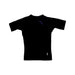 A Black Rash Guards from 2XU in size 8Y for girl. (Front View)