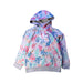 A Multicolour Hooded Sweatshirts from Adidas in size 7Y for girl. (Front View)