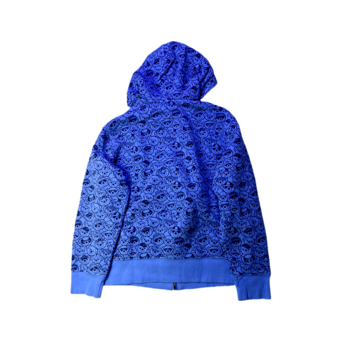 A Blue Hooded Sweatshirts from Polo Ralph Lauren in size 10Y for boy. (Back View)
