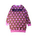 A Pink Long Sleeve Dresses from Moschino in size 12Y for girl. (Front View)