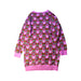 A Pink Long Sleeve Dresses from Moschino in size 12Y for girl. (Back View)