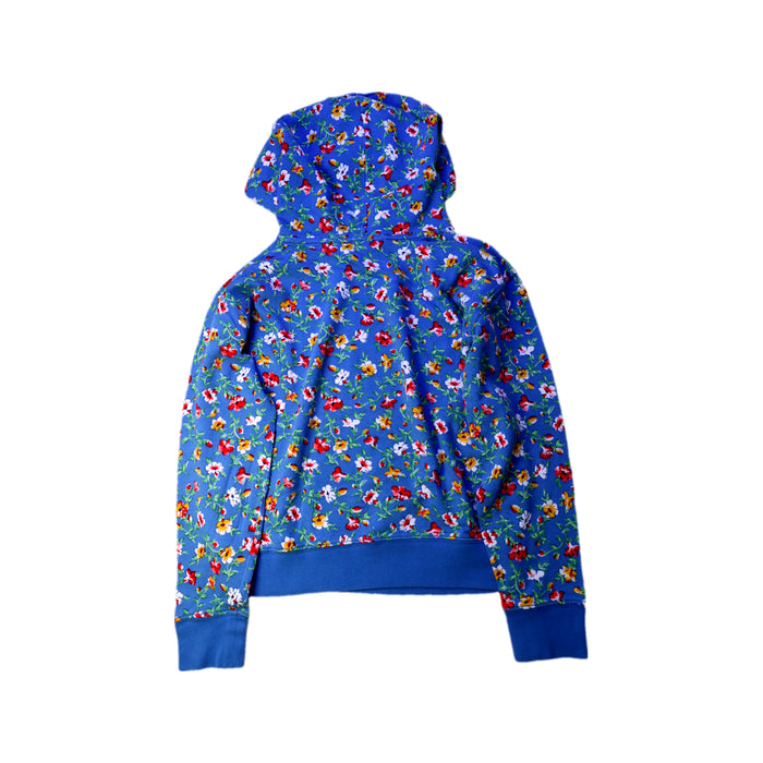 A Blue Hooded Sweatshirts from Polo Ralph Lauren in size 12Y for girl. (Back View)