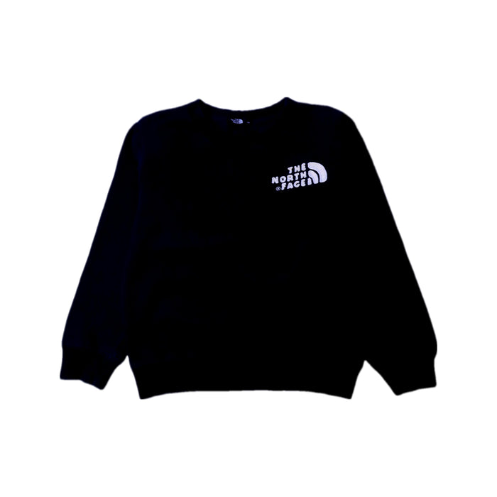 A Black Crewneck Sweatshirts from The North Face in size 7Y for neutral. (Front View)