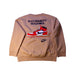 A Beige Crewneck Sweatshirts from Air Jordan in size 10Y for boy. (Back View)