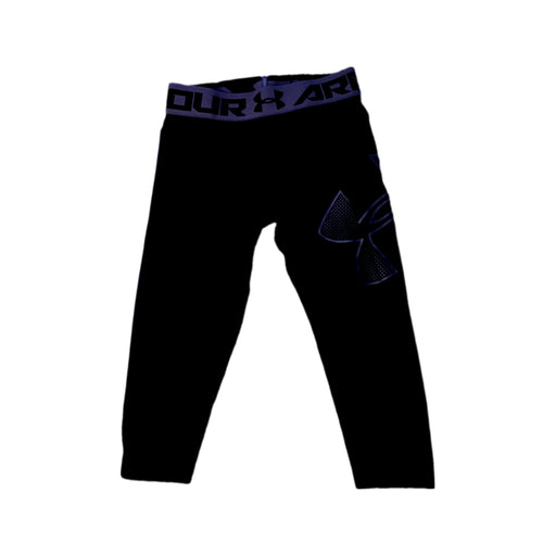 A Black Active Pants from Under Armour in size 7Y for neutral. (Front View)