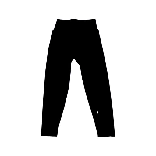 A Black Leggings from Patagonia in size 7Y for girl. (Front View)