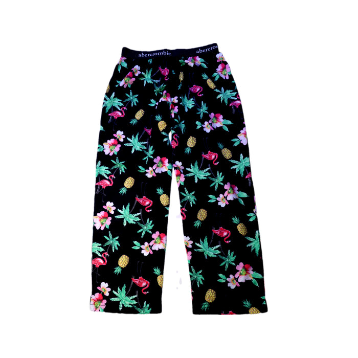 A Black Casual Pants from Abercrombie & Fitch in size 7Y for girl. (Back View)
