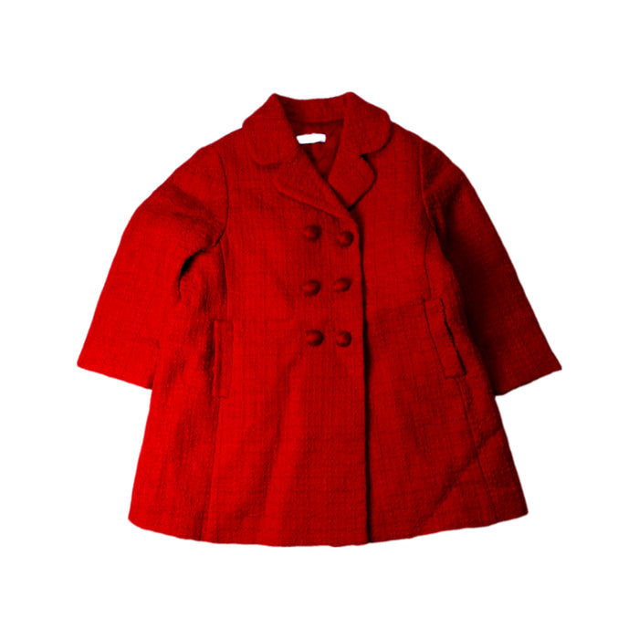 A Red Coats from Dolce & Gabbana in size 18-24M for girl. (Front View)