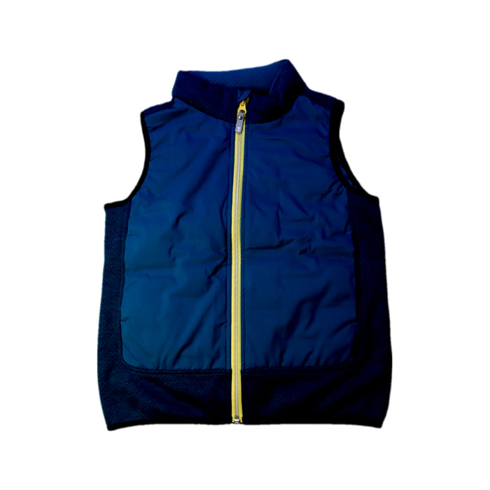 A Blue Outerwear Vests from Moody Tiger in size 10Y for neutral. (Front View)