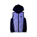 A Blue Outerwear Vests from Ferrari in size 7Y for boy. (Front View)